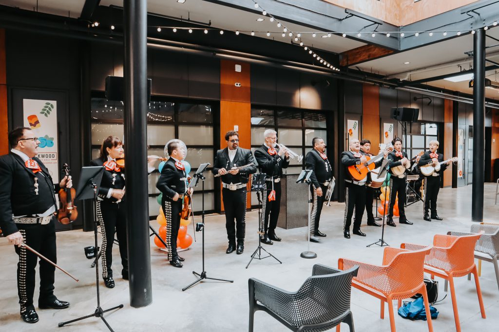 Live Band at Market Hall Ribbon Cutting 2022